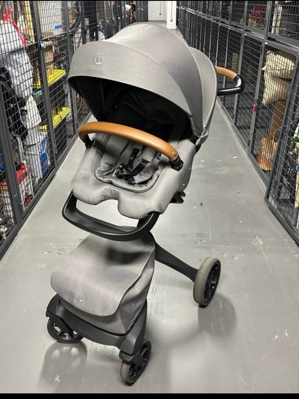 Stokke  Grey Stroller - Modern Urban Design